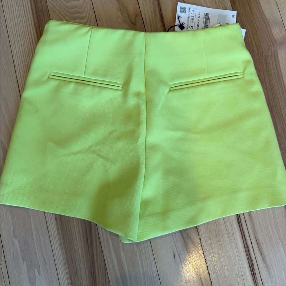 Zara Neon Skort! Size Small! NWT! - Picture 3 of 6